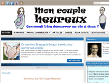 Tablet Screenshot of mon-couple-heureux.com